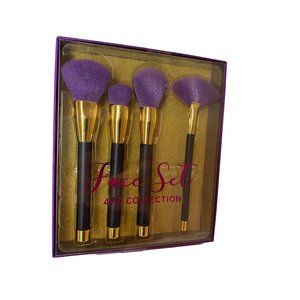 make up brush set new 4pc set